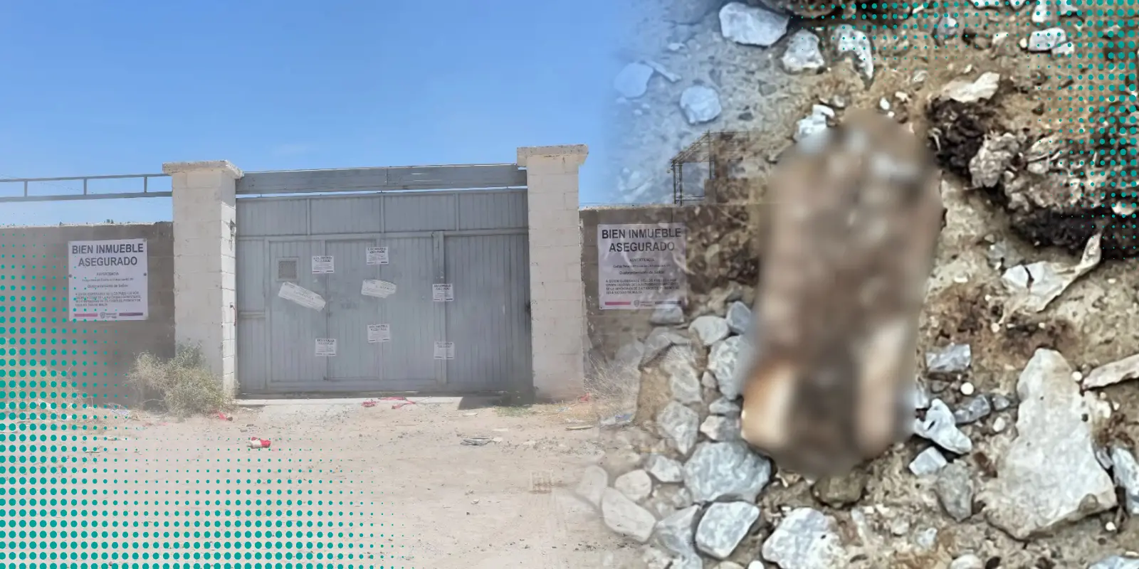 Localizan huesos y ropa afuera de crematorio Plenitud