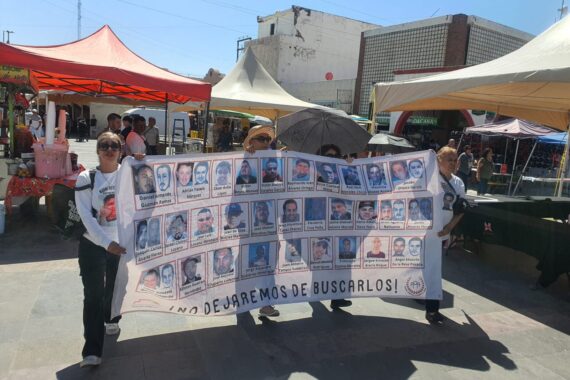 Entre tambores, marchan por Idaly y víctimas del crematorio