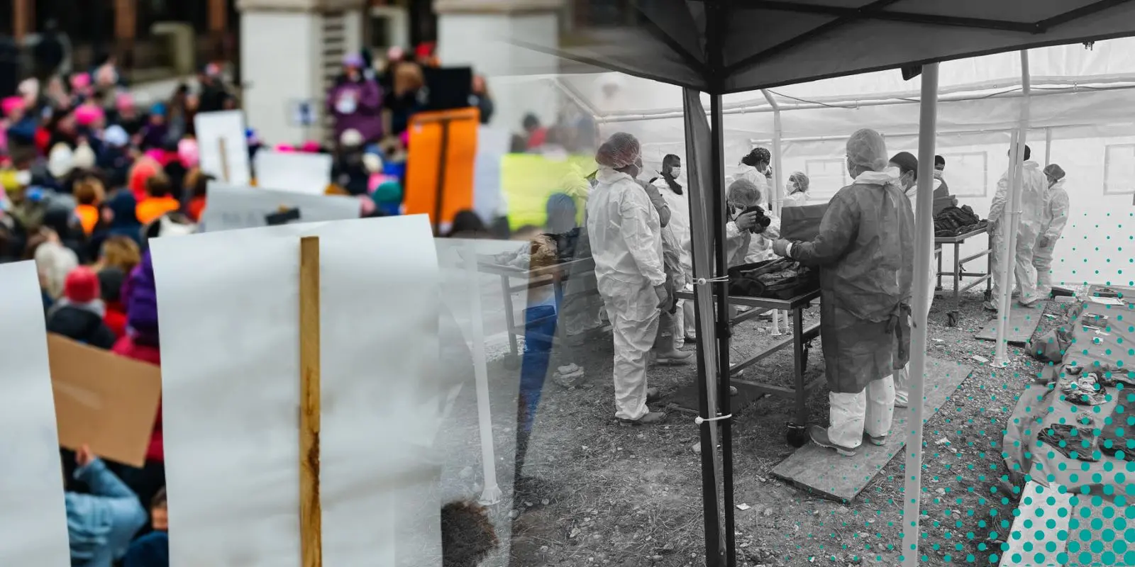 Protestan contra el silencio: Funcionarios y funerarias siguen impunes