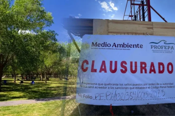 PROFEPA clausura Megabandera… pero el Grito se mantiene en El Chamizal