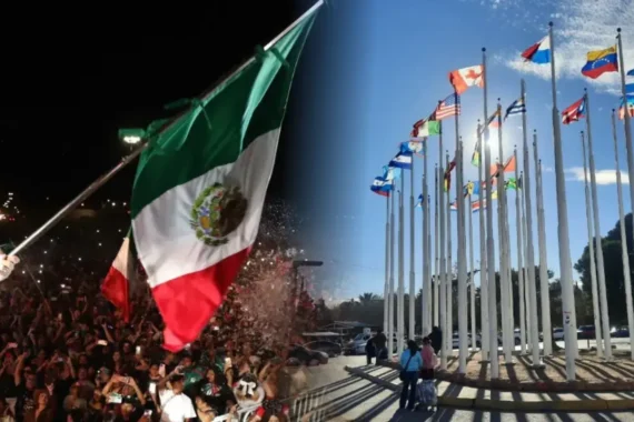 Trasladan Grito de Independencia a las banderas de El Chamizal