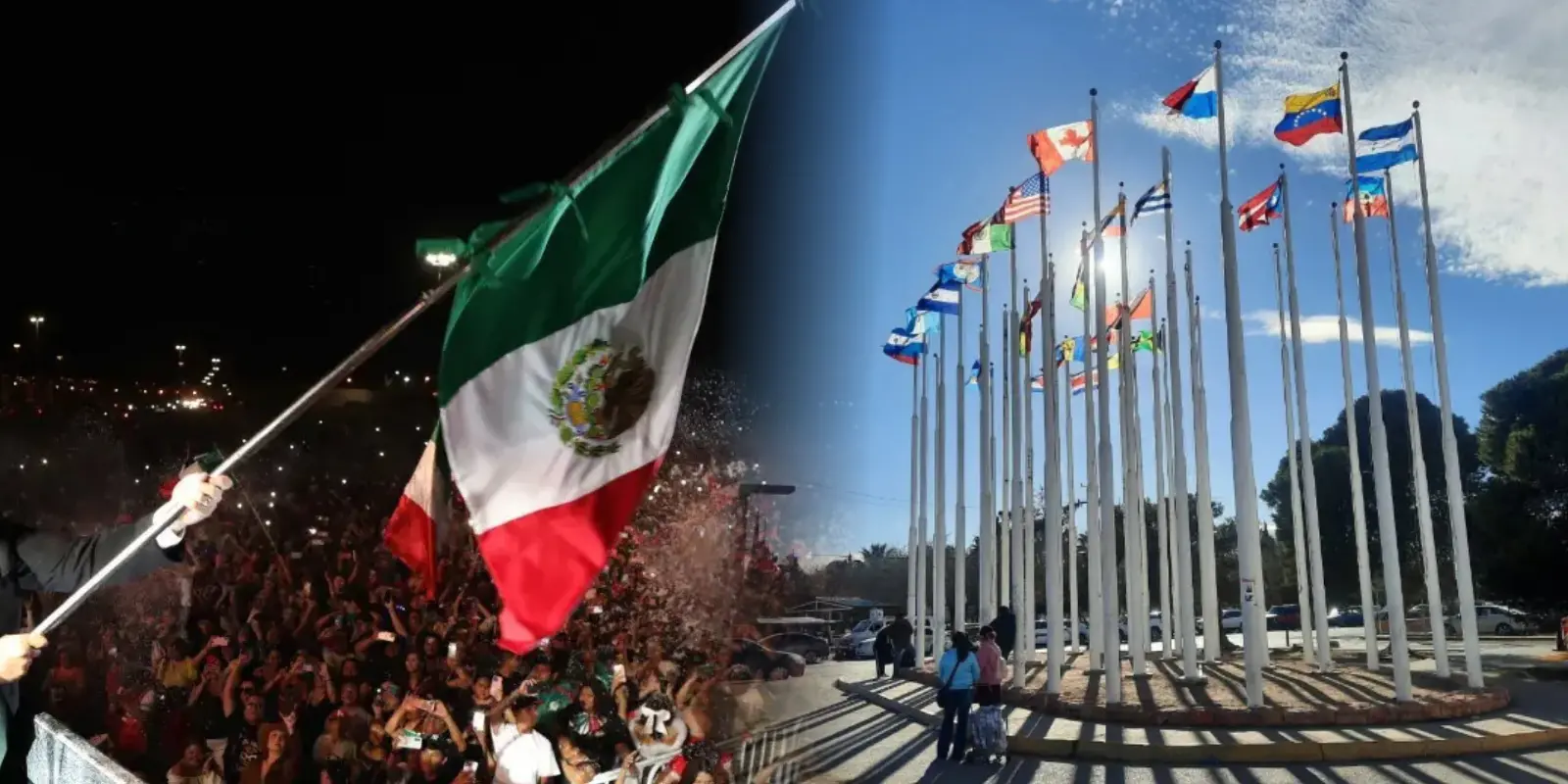 Trasladan Grito de Independencia a las banderas de El Chamizal