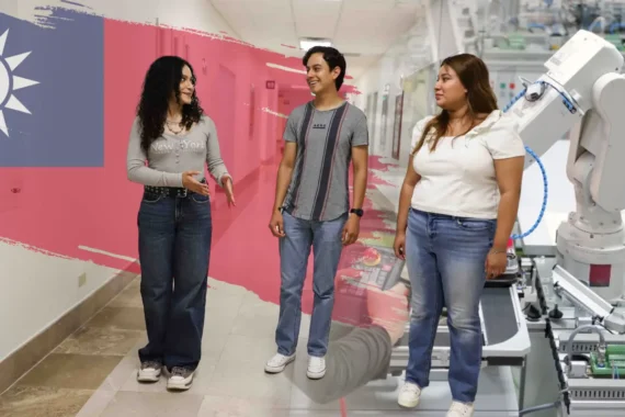 De la UACJ a Taiwán; Cuatro estudiantes se formarán en semiconductores