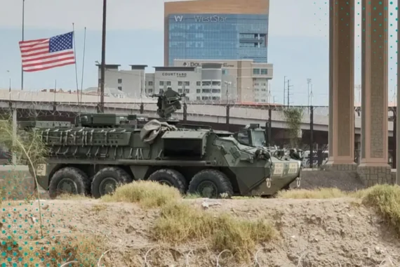 Refuerzan la frontera en Ciudad Juárez: ya suman cinco vehículos artillados