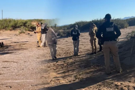 Encuentran restos humanos en operativo de la FEM