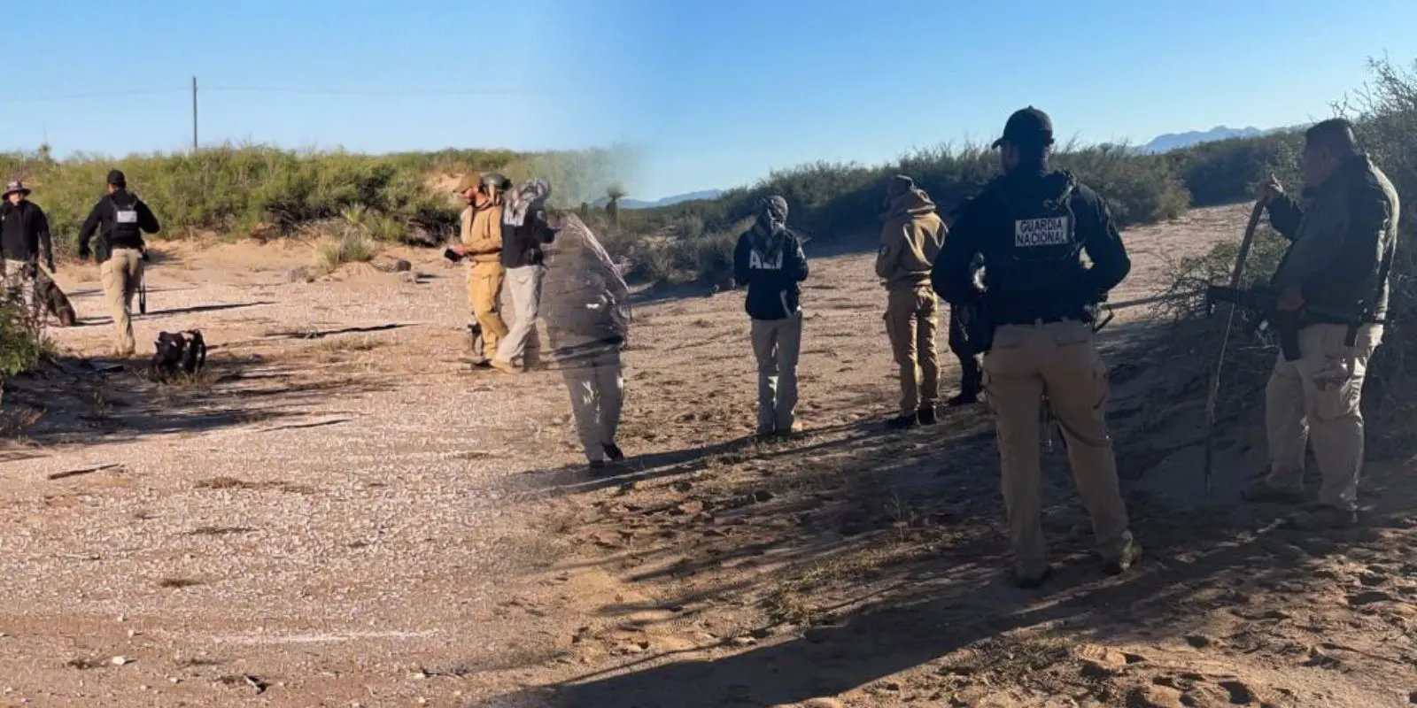 Encuentran restos humanos en operativo de la FEM