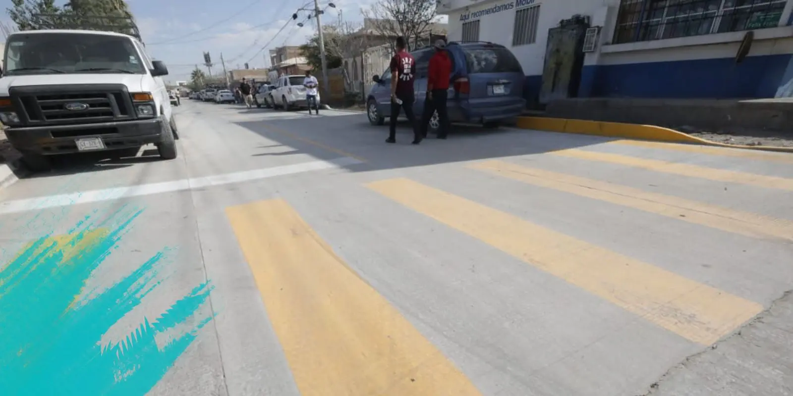 Pavimentación aumenta plusvalía de viviendas en colonia Lucio Blanco