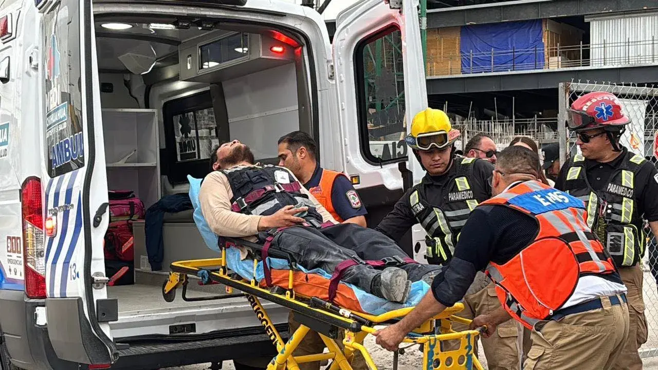 Trabajador cae desde cuarto piso tras incendio en Torre Centinela