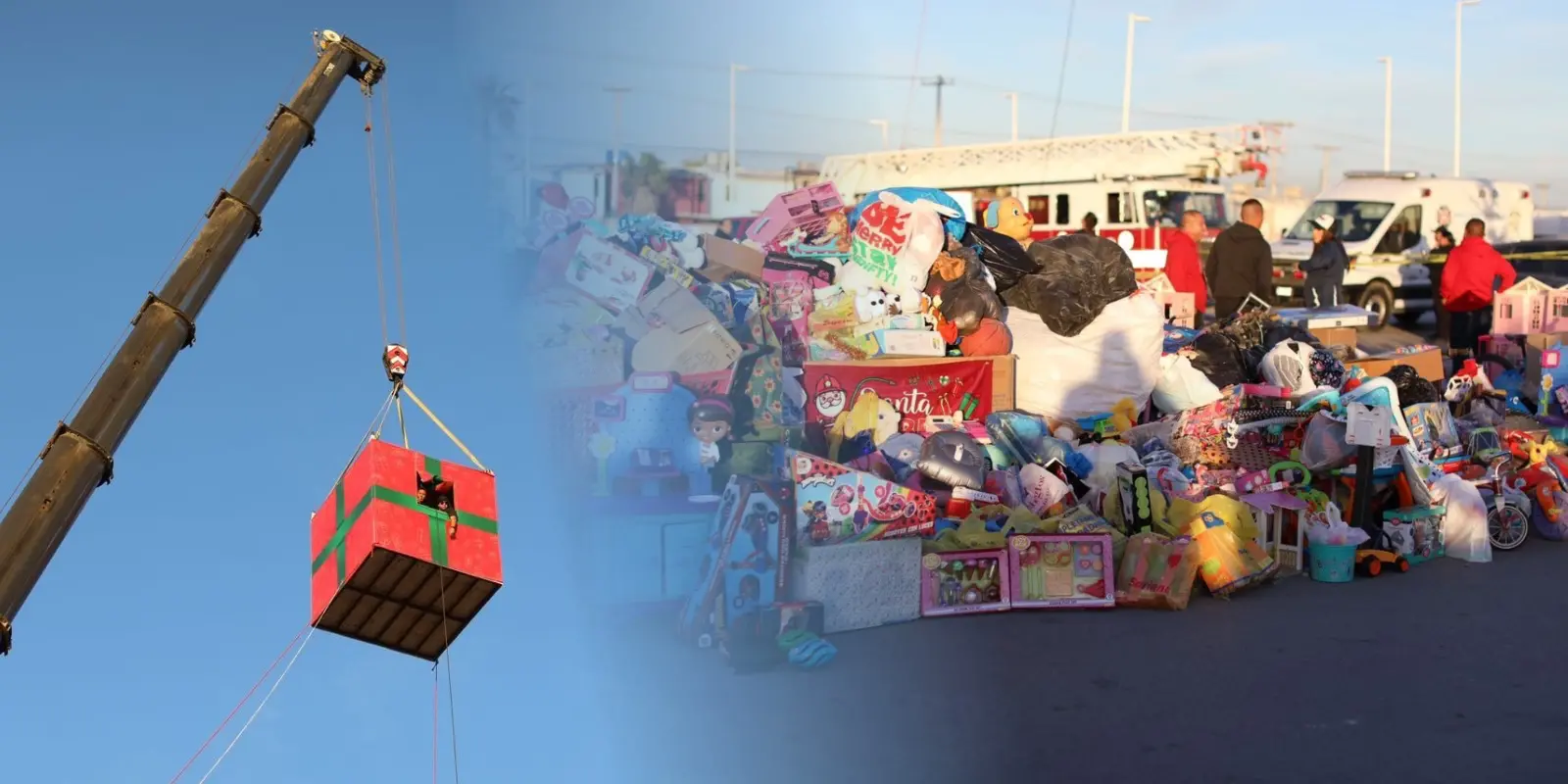 Con “Un regalo de altura” apoyan tradición de más de 80 años de «Santa Bombero»